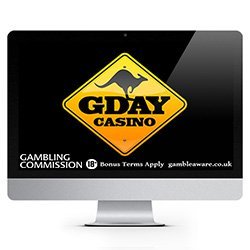 G'day Casino Match Bonus Spins!