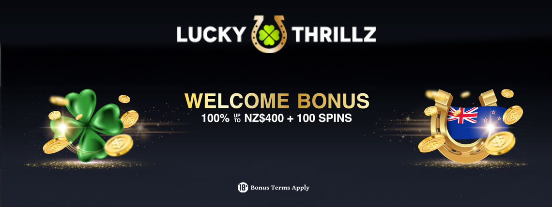 Lucky Thrillz Casino Welcome Bonus
